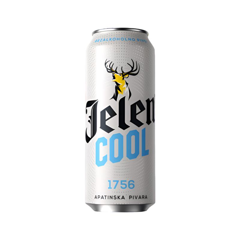Pivo Jelen Cool Bezalkoholno 0.5L Limenka 