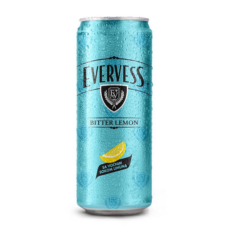 -Evervess Bitter Lemon 0,33Lx24 CAN SOK