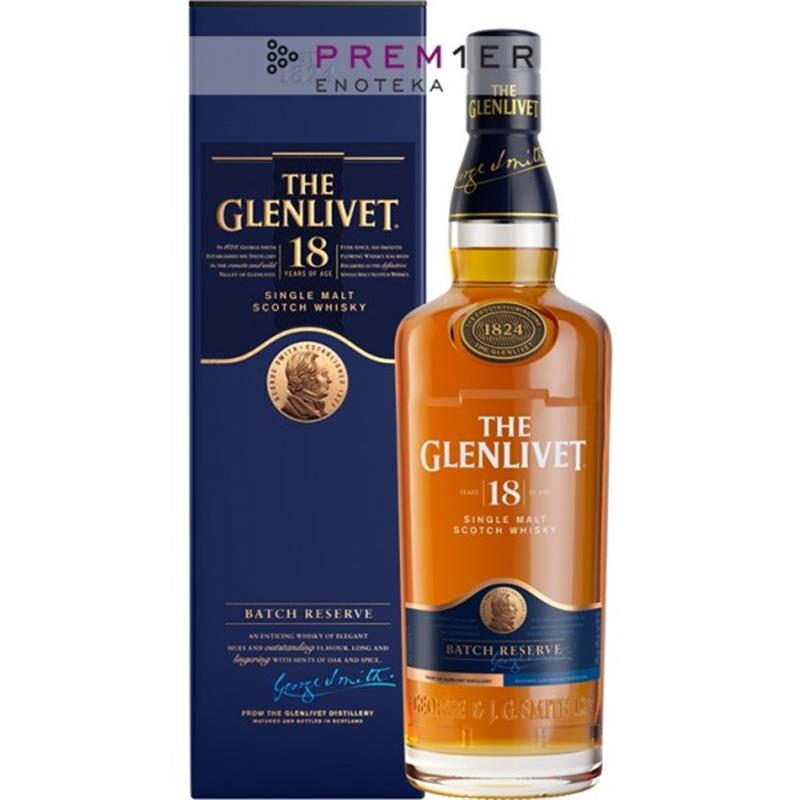 Viski Glenlivet 0,7L 18Yo
