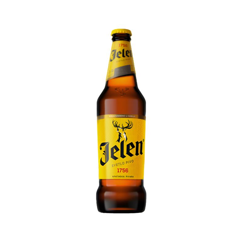 Pivo Jelen  0.5L Povratna Boca 