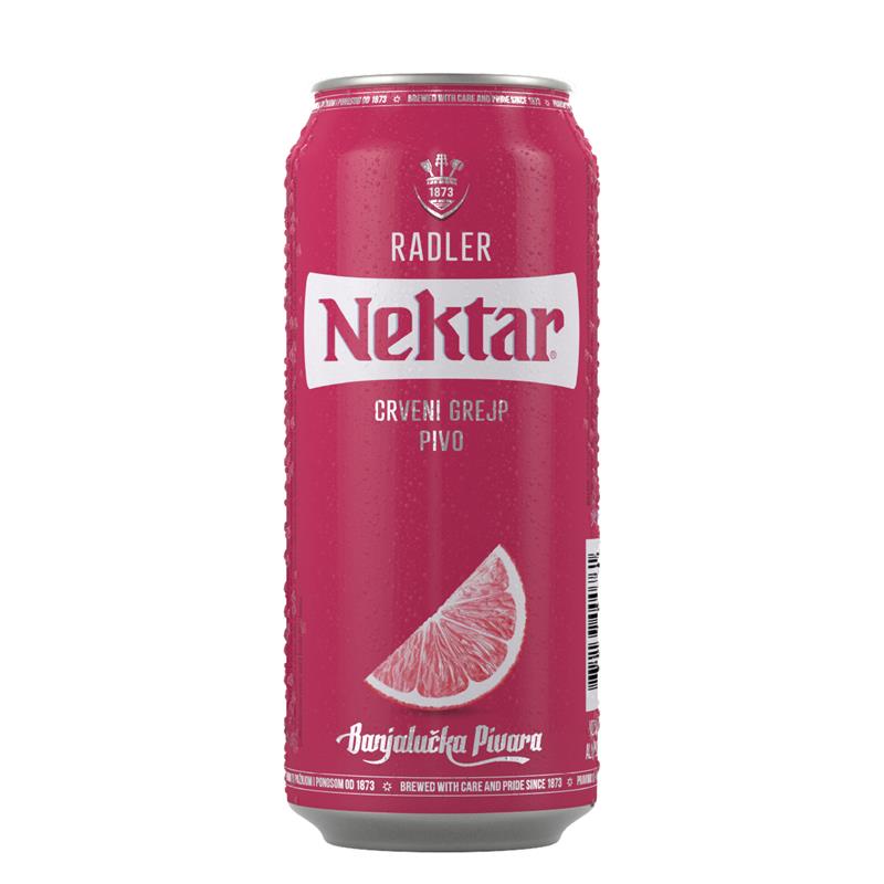 Pivo Nektar Crveni Grejp 0,5L Limenka