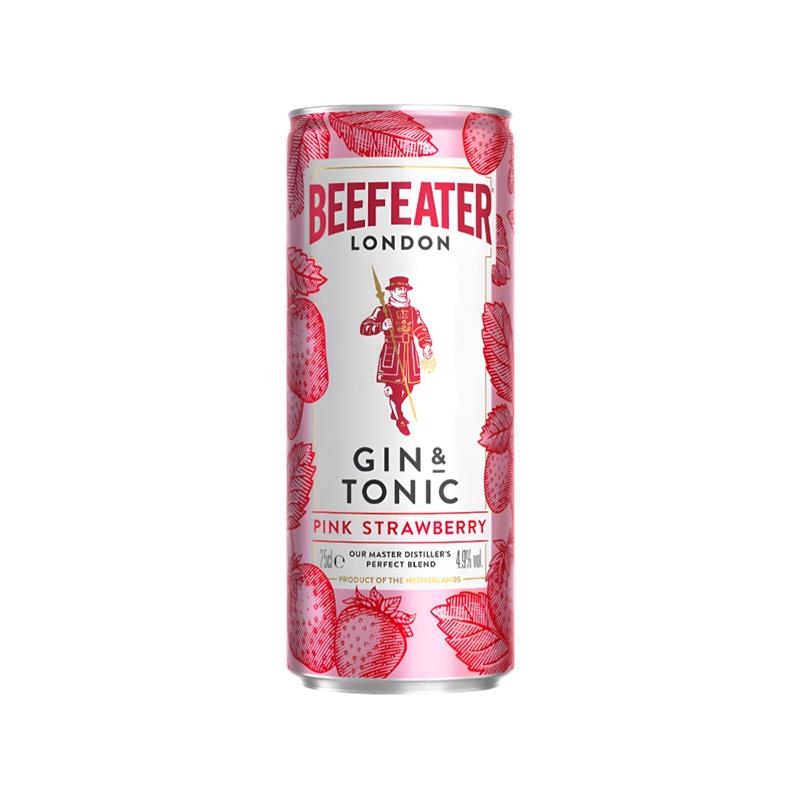 Džin Beefeater Pink & Tonik 0,25L Limenka