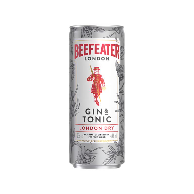 Džin Beefeater Dry & Tonik 0,25L Limenka