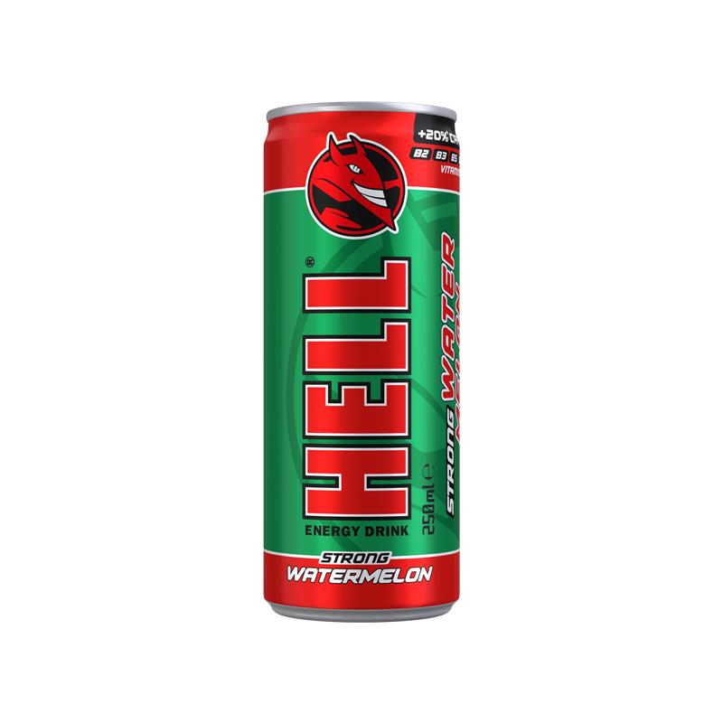 Energetsko Piće HELL Lubenica 0.25L Limenka