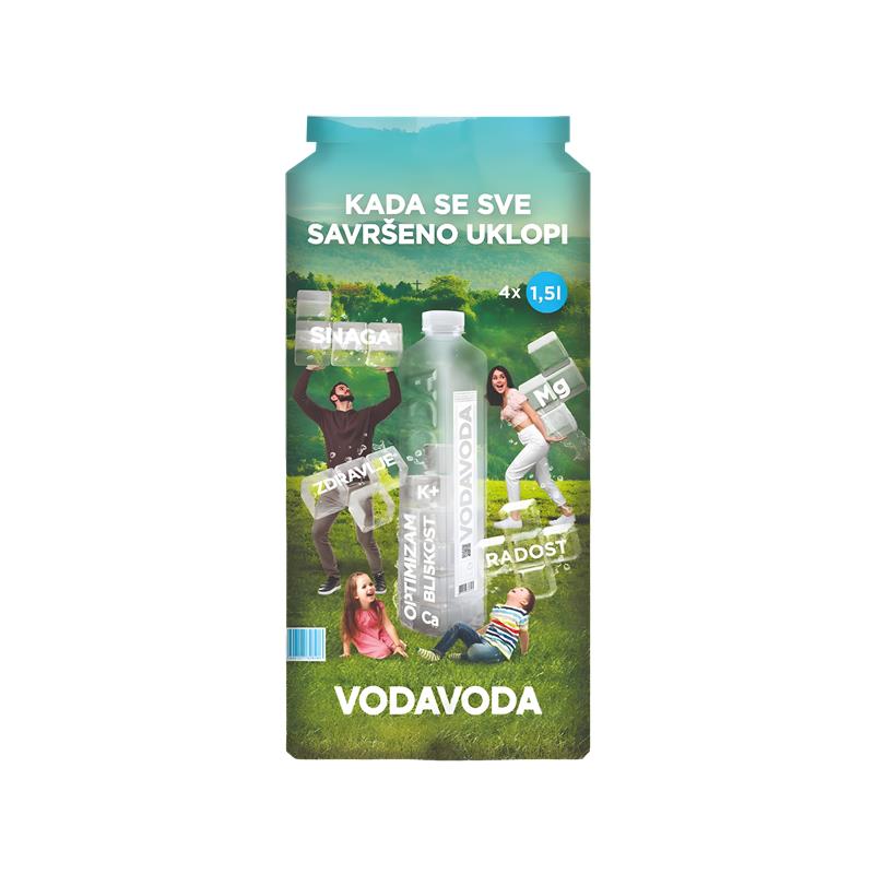 VODAVODA 1,5L x 4 paket