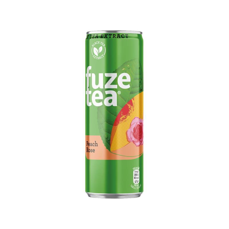 Ledeni Čaj Fuze Tea Peach Rose 0,25L Limenka